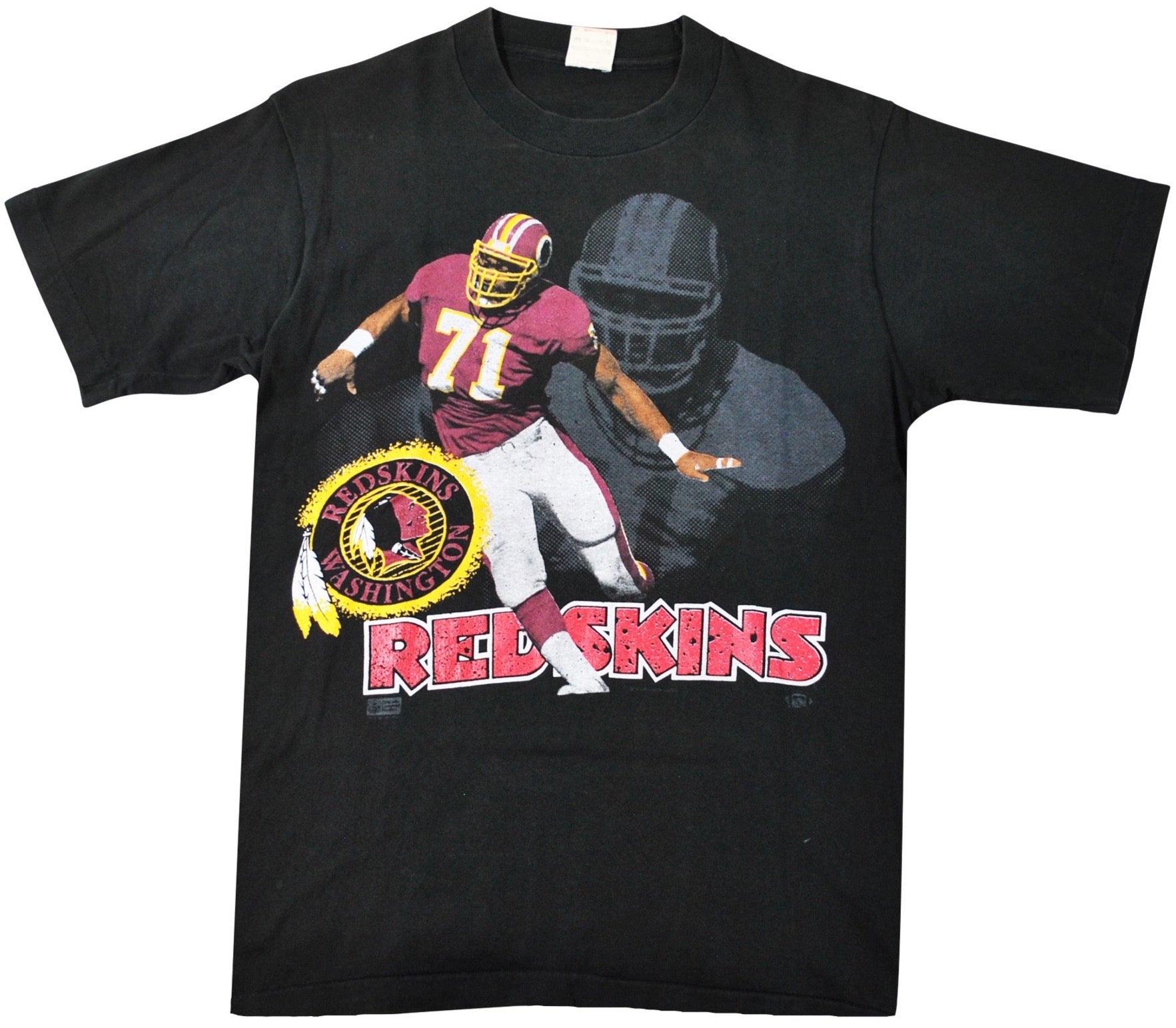 Redskins Golf Shirt Black