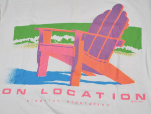 Vintage On Location Kingston Plantation Shirt Size Small