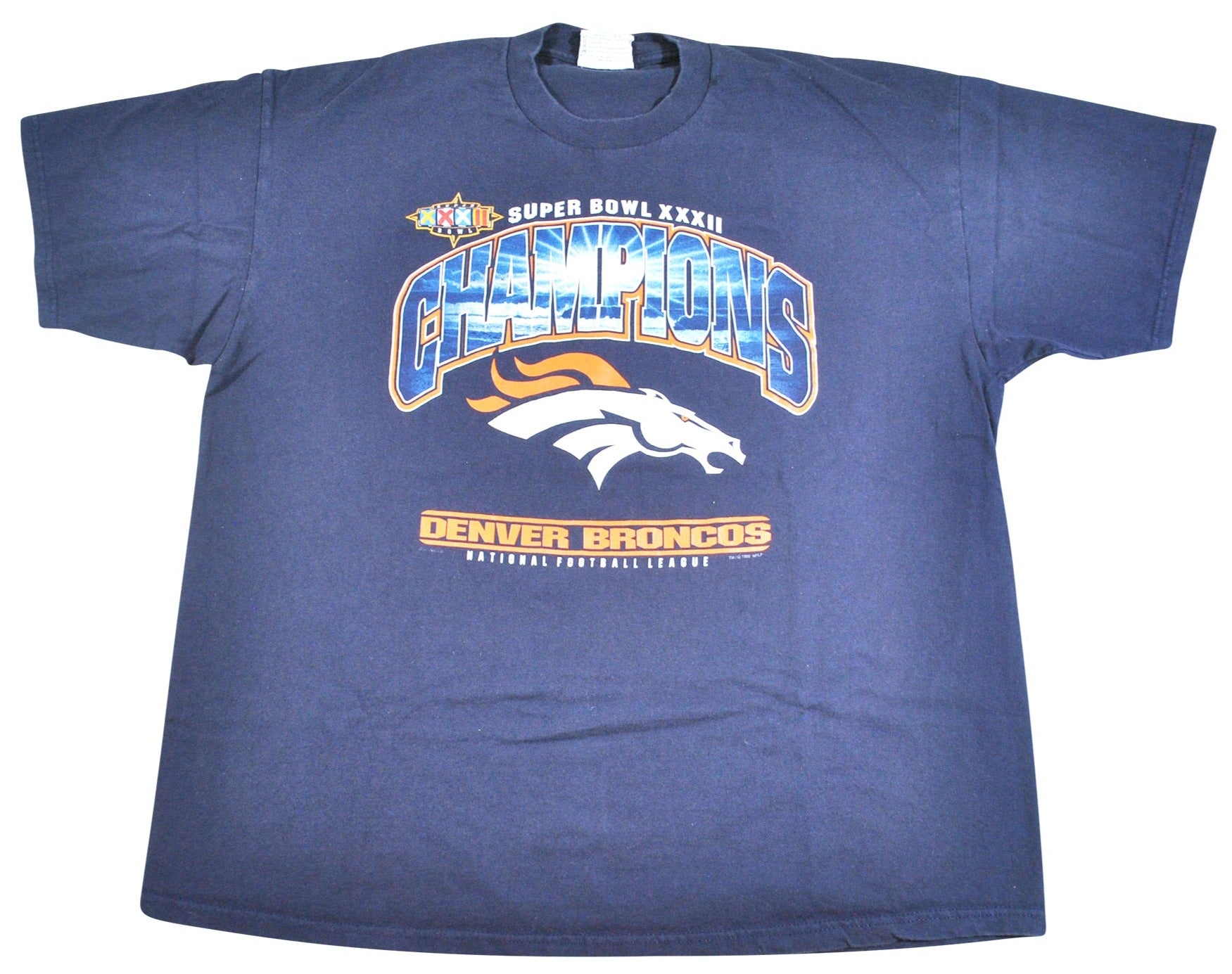 Vintage Denver Broncos 1998 Super Bowl Champions Shirt Size 2X-Large –  Yesterday's Attic