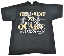 Vintage The Great Earthquake 1989 7.1 San Francisco Bay Area Shirt Size Medium