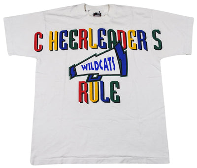 Vintage Kentucky Wildcats Cheerleaders Rule Shirt Size Large