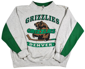 Vintage Denver Grizzlies Sweatshirt Size Large