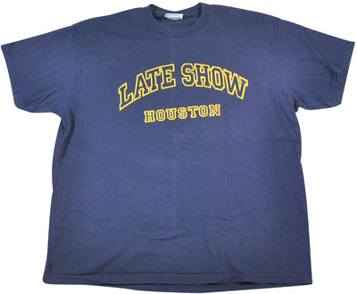 Vintage Late Show Houston Shirt Size X-Large