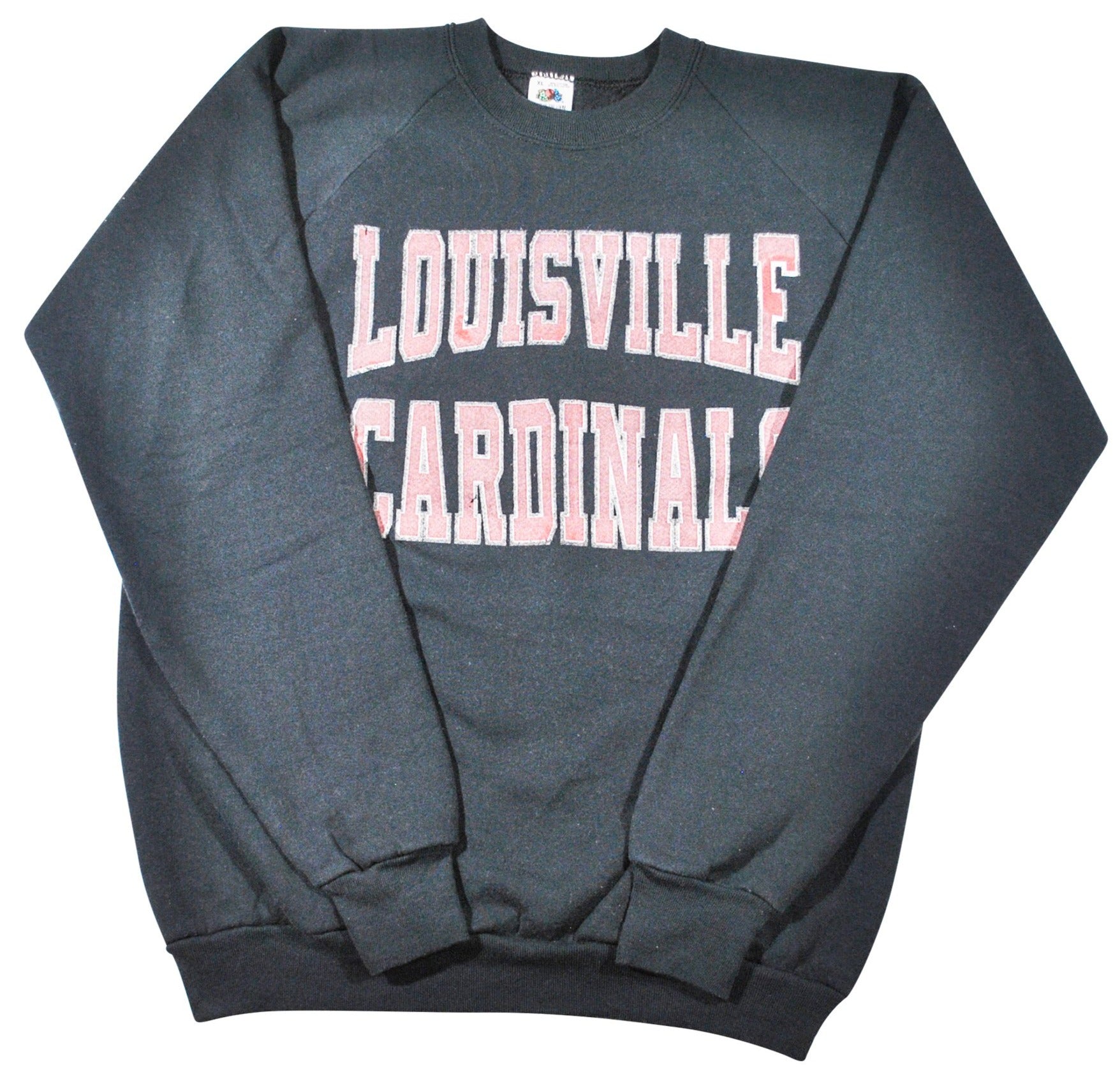 Vintage Louisville Cardinals Hoodie | Grey | XXL | Louisville Apparel by Homefield