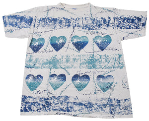 Vintage Heart Shirt Size X-Large