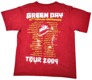 Vintage Green Day 2009 Tour Shirt Size Medium