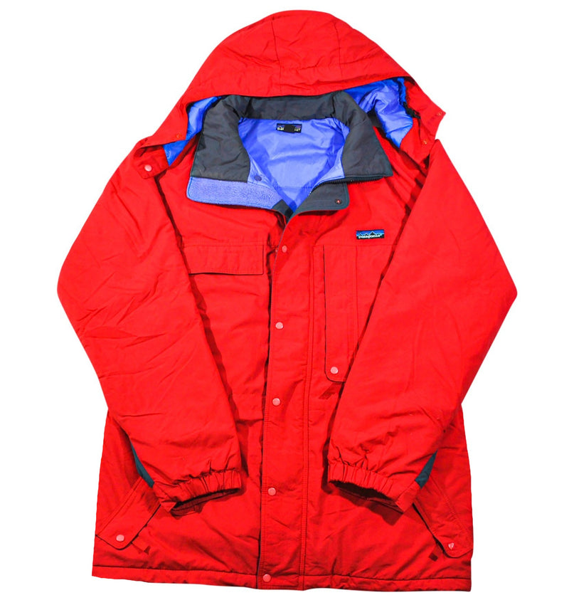 patagonia ヴィンテージ ワンサイズ 赤 made in France Vintage Patagonia Made in USA Fleece Size X-Large