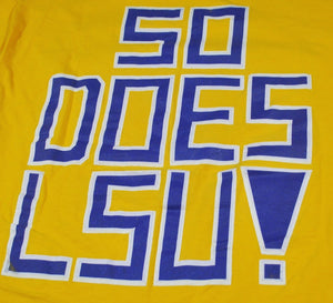 Vintage Iraq Sux... So Does LSU! Shirt Size X-Large