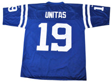 Indianapolis Colts Johnny Unitas Retro Jersey Size Large