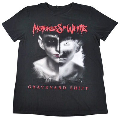 Motionless In White Graveyard Shift Shirt Size Medium