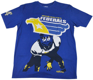 Vintage Washington Federals USFL Shirt Size X-Large