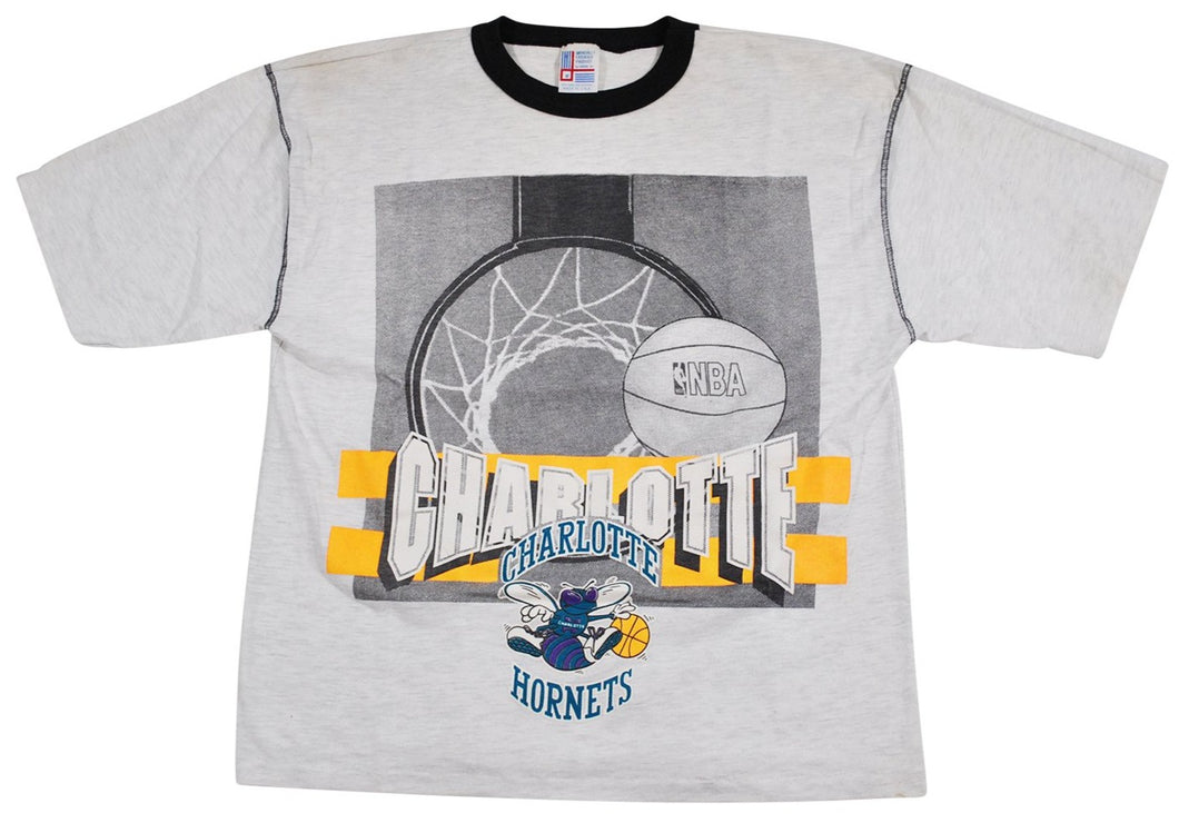 Vintage Charlotte Hornets Shirt Size Medium