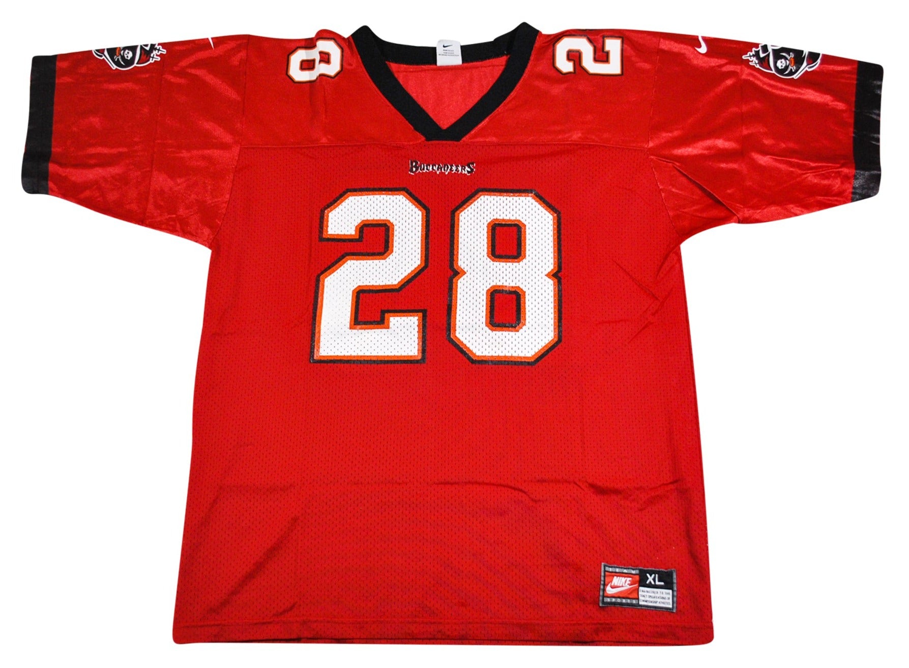 Vintage Tampa Bay Buccaneers Warrick Dunn Nike Jersey Size X-Large –  Yesterday's Attic