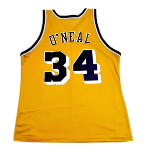 Vintage CHAMPION NBA Los Angeles Lakers O'Neal Basketball Jersey