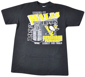 Vintage Pittsburgh Penguins 1992 Stanley Cup Shirt Size Large