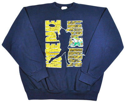 Vintage Notre Dame Fighting Irish Sweatshirt Size Large