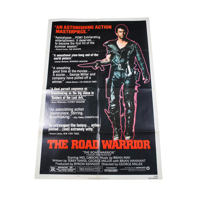 Vintage The Road Warrior 1982 Movie Poster