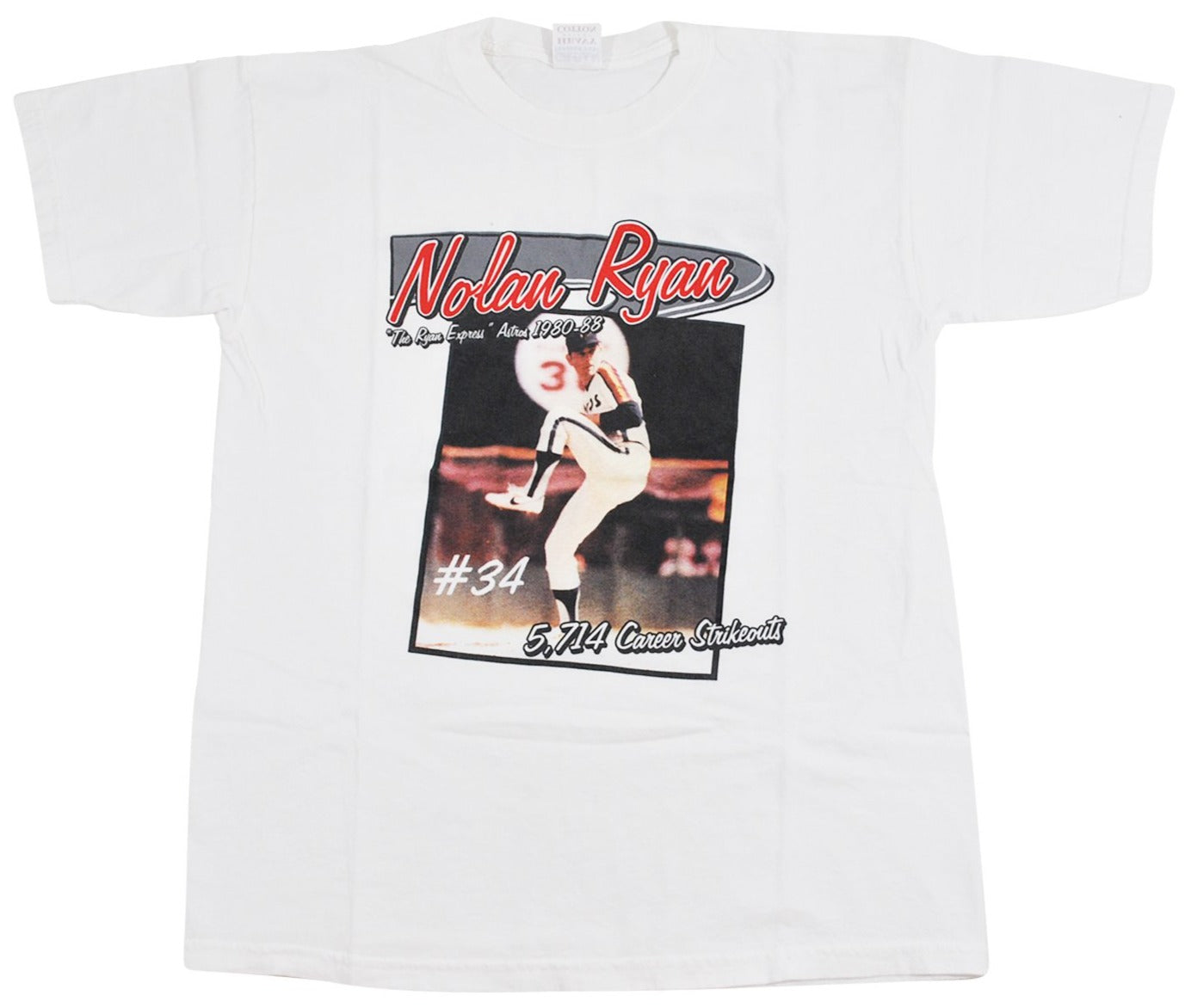 Vintage Houston Astros Nolan Ryan Shirt Size Small – Yesterday's Attic