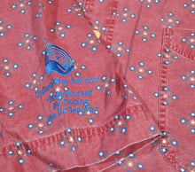 Vintage Budweiser Short Sleeve Button Shirt Size Large
