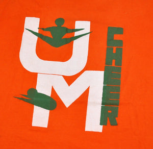 Vintage Miami Hurricanes Cheer Tank Size X-Large