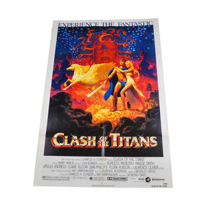 Vintage Clash of The Titans 1981 Movie Poster