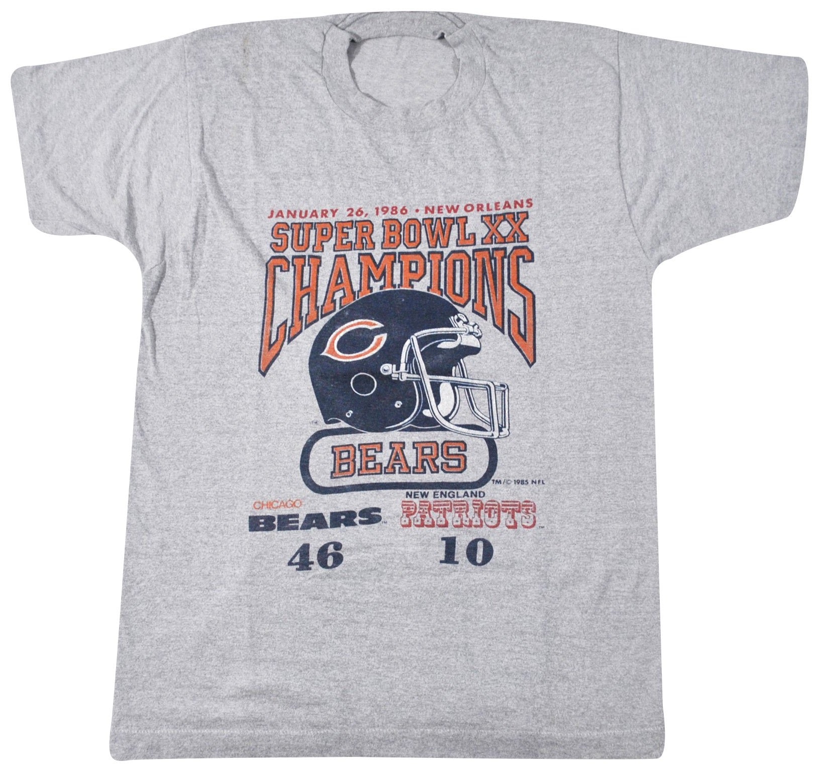 Vintage Chicago Bears Super Bowl XX 1985 Shirt Size Medium(tall) –  Yesterday's Attic