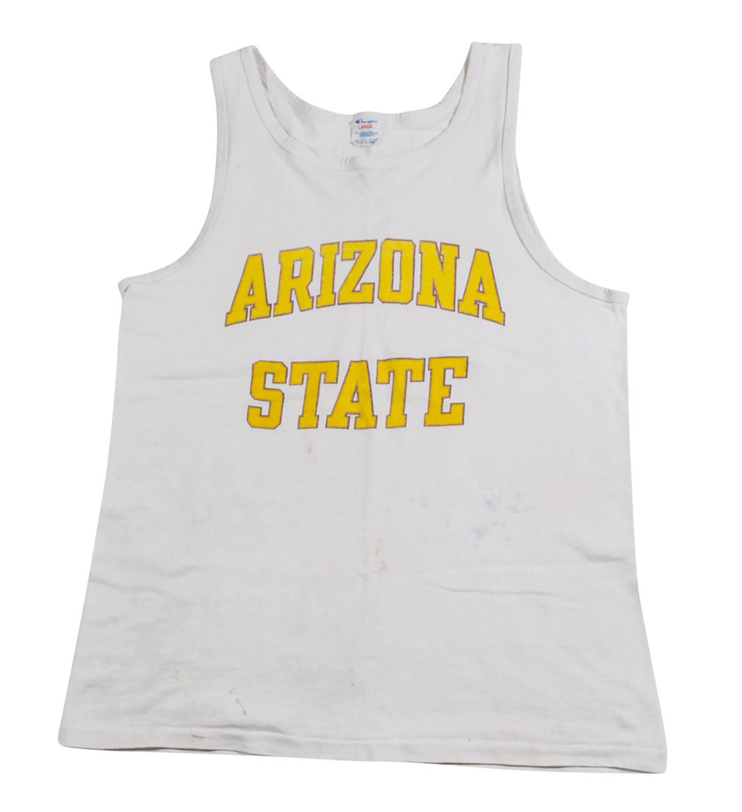 Vintage Arizona State Sun Devils Tank Champion Brand Size Medium