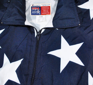 Vintage USA Olympic Basketball Champion Brand Jacket Size X-Large