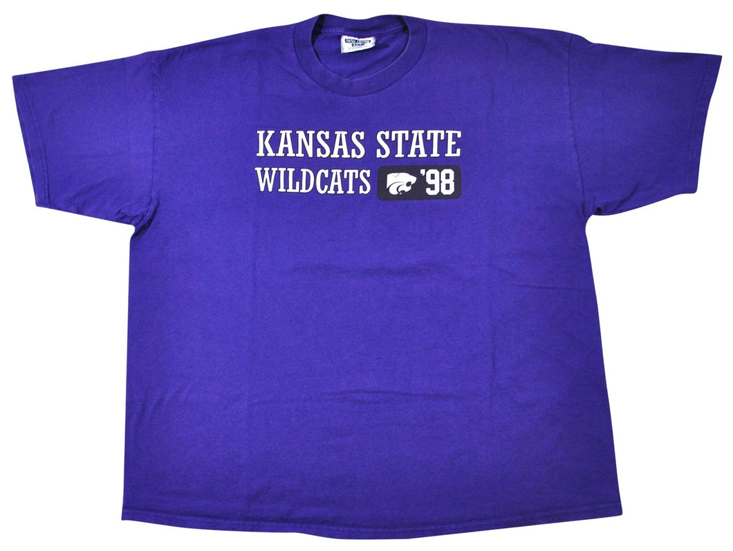 Vintage Kansas State Wildcats 1998 Shirt Size X-Large(wide)