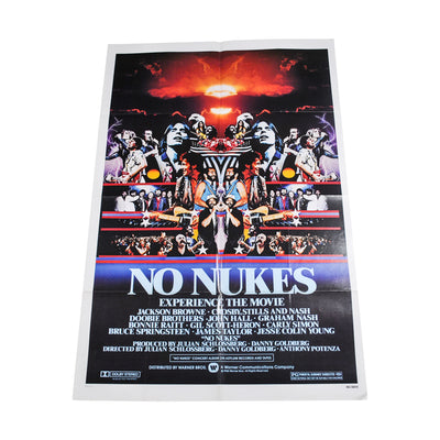 Vintage No Nukes 1980 Movie Poster