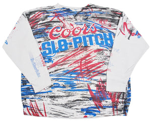 Vintage Coors Slo-Pitch Sweatshirt Size Large(wide)