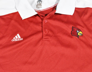 Vintage Louisville Cardinals Adidas Polo Size X-Large