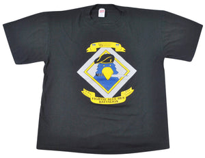 Vintage Delaware Blue Hens Army Shirt Size Large