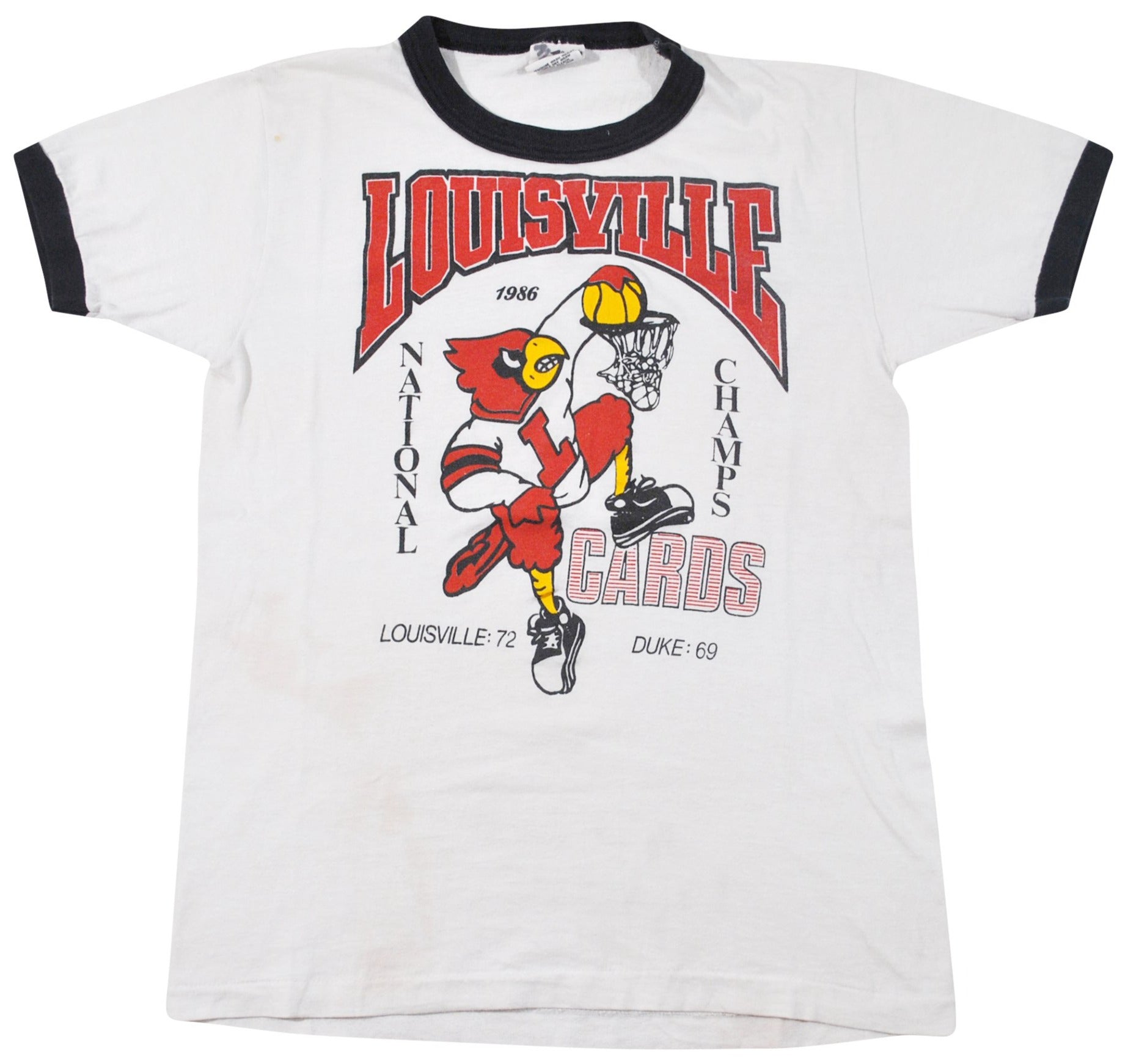 Vintage 1970's Louisville Cardinals T-Shirt Selected by Nomad Vintage