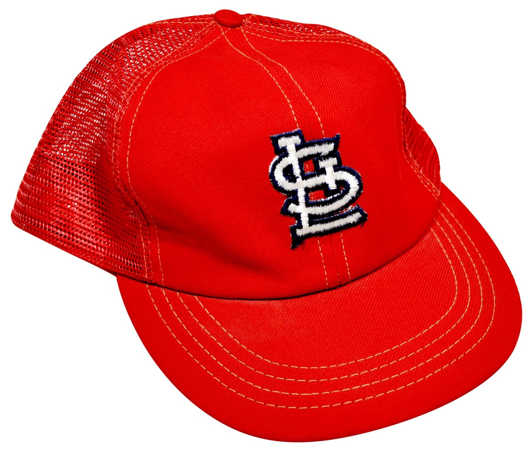 St. Louis Cardinals Game Issued Red Hat 8 DP45121