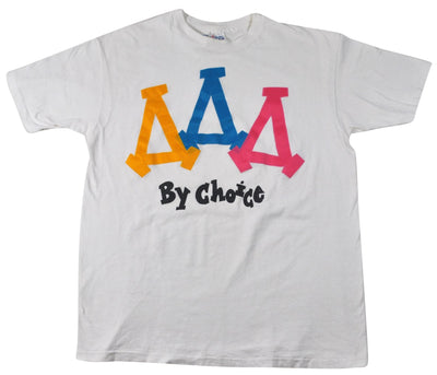 Vintage Tri Delta By Choice Sorority 90s Shirt Size X-Large