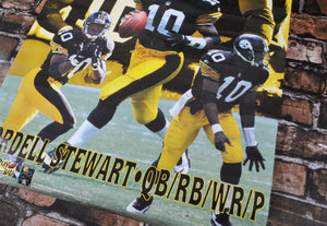 Vintage Pittsburgh Steelers 1997 Kordell Stewart Poster