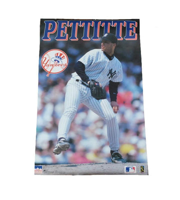 Vintage New York Yankees 1996 Andy Pettitte Poster