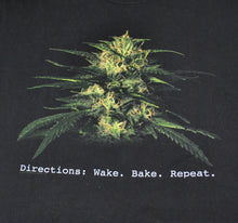 Vintage Wake. Bake. Repeat 2003 Weed Shirt Size Medium