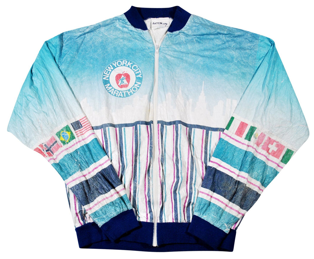 Vintage New York Marathon Jacket Size Medium