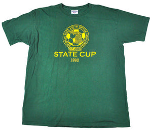 Vintage Michigan 1996 State Cup Reebok Shirt Size X-Large
