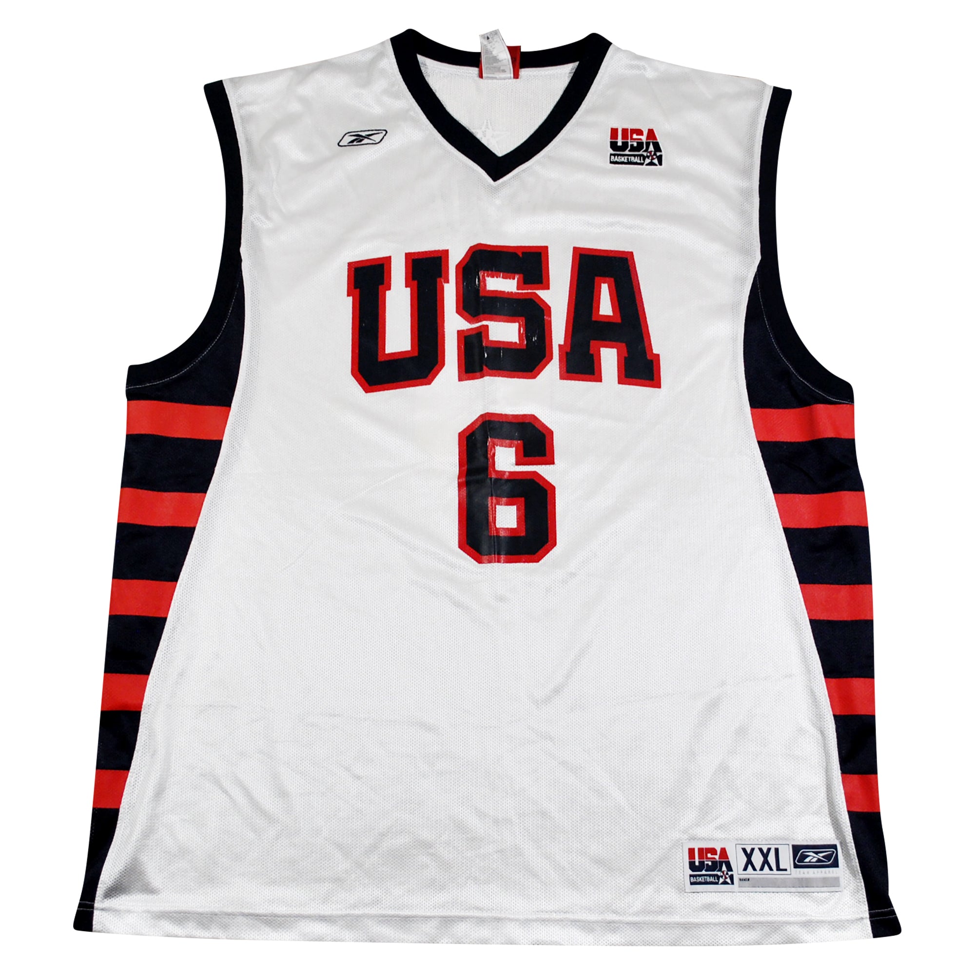 Vintage USA Basketball Dwyane Wade Reebok Jersey Size 2X-Large –  Yesterday's Attic
