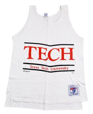 Vintage Texas Tech Red Raiders Tank Size Medium