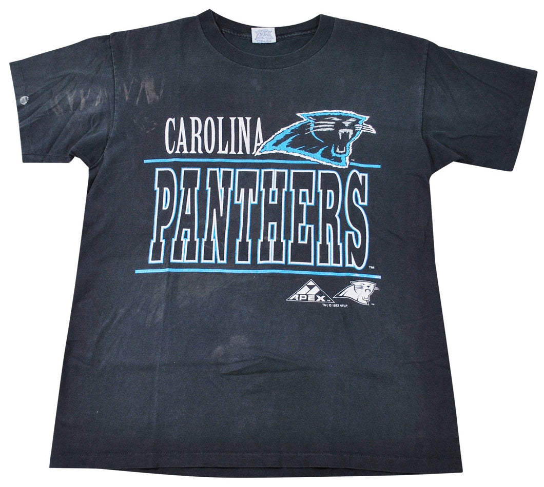 Vintage Carolina Panthers 1993 Shirt Size X-Large(wide) - ShopperBoard