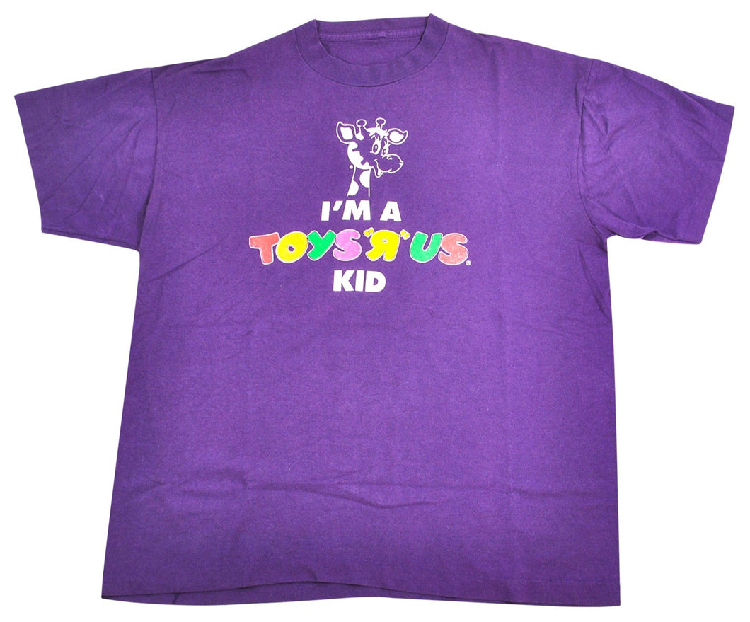 Vintage I'm A Toys R Us Kid 90s Shirt Size Large