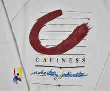Vintage Caviness Advertising 80s Sweatshirt Size Medium
