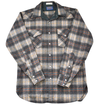 Vintage Pendleton Snap Shirt Size Medium