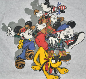 Vintage Mickey Mouse Disney Jersey Shirt Size Large