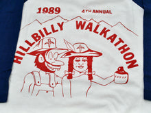 Vintage Hillbilly Walkathon 1989 Shirt Size Large