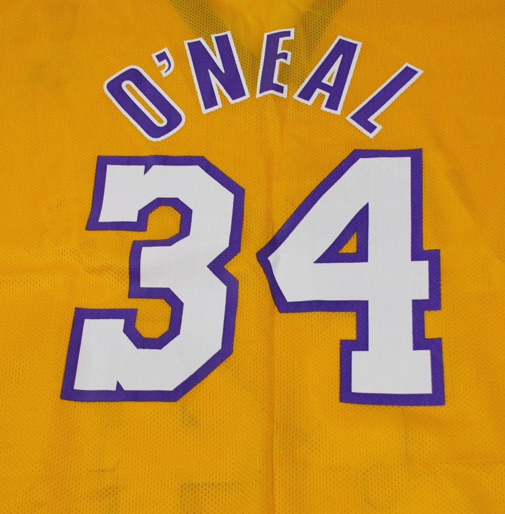 Vintage Champion Brand Los Angeles Lakers Shaquille O'Neal Jersey